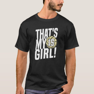 Camiseta Número quince: Mi Chica D