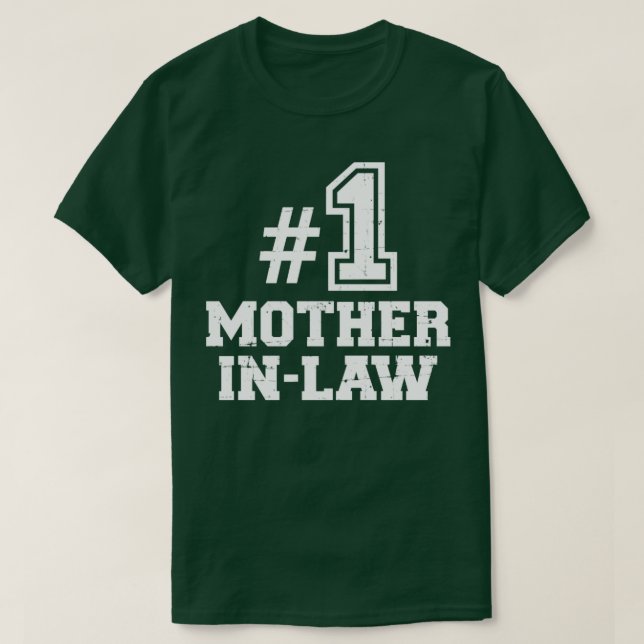 Camiseta Número uno 1 de maternidad (Diseño del anverso)