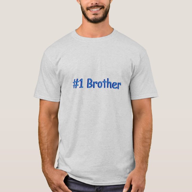 Camiseta Número uno Brother (Anverso)
