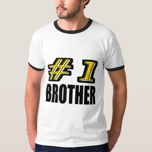 Camiseta Número uno Brother (Anverso)
