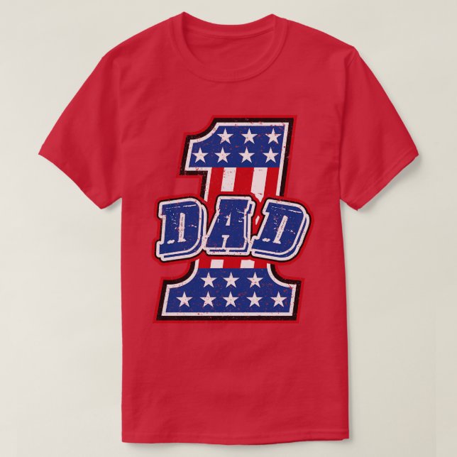 Camiseta número uno de papá (Diseño del anverso)