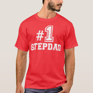 Camiseta Número uno No 1 padrastro
