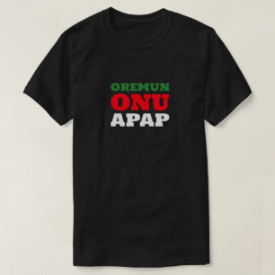 Camiseta Numero Uno Papa