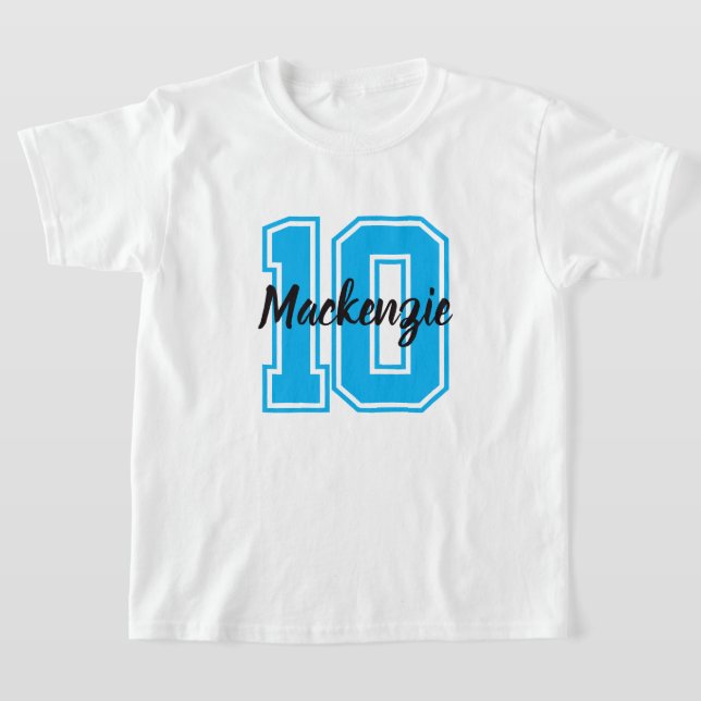 Camiseta Número y nombre personalizados  (Distribución)