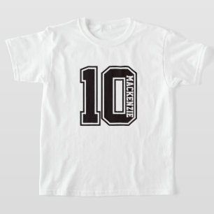 Camiseta Número y nombre personalizados
