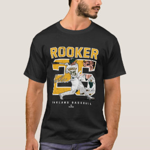 Camiseta Número Y Retrato Brent Rooker Oakland