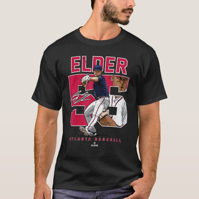 Camiseta Número y retrato Bryce Elder Atlanta (Anverso)