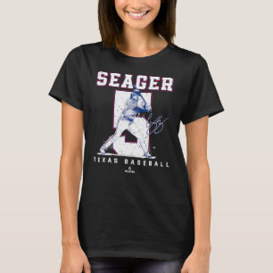 Camiseta Número y retrato Corey Seager Texas MLBPA