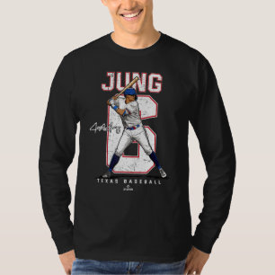 Camiseta Número y retrato Josh Jung Texas