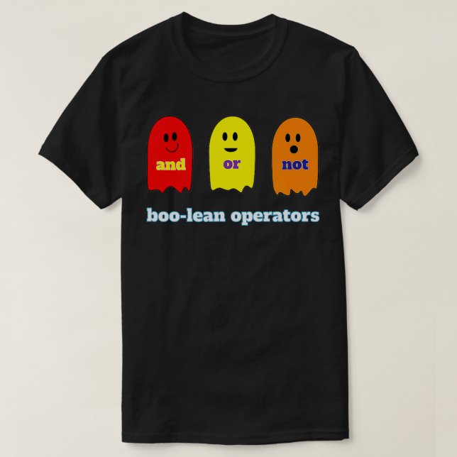 Camiseta Números de matemáticas booleanos Vestimenta Hallow (Diseño del anverso)