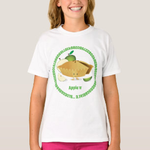 Camiseta Números de personaje de dibujos animados de la