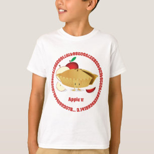 Camiseta Números de personaje de dibujos animados de la