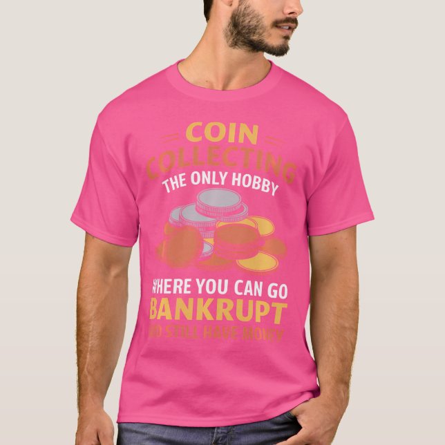 Camiseta Numismática Numismática Para Monedas Coleccionador (Anverso)