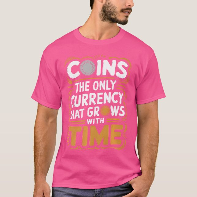Camiseta Numismática Numismático Y Coleccionista De Monedas (Anverso)