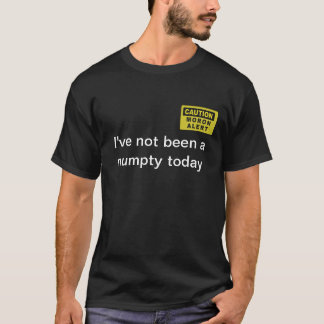 Camiseta Numpty/camiseta del Imbécil…