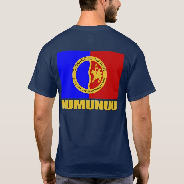 Camiseta Numunuu (Comanche) (Reverso)