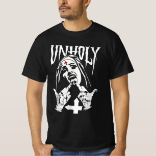 Camiseta Nun With a Gun cita