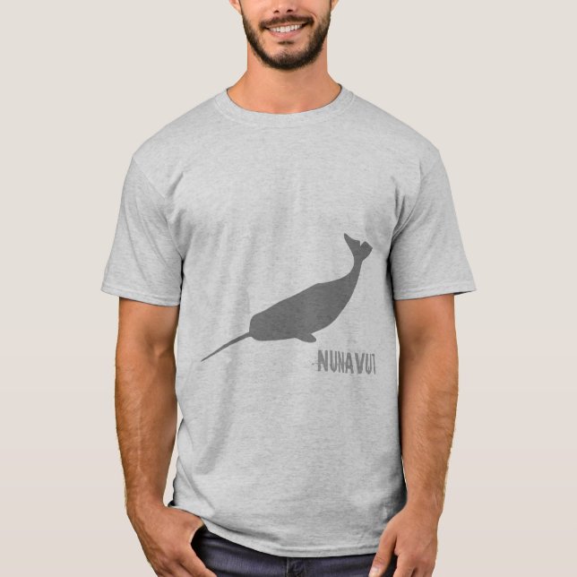 Camiseta Nunavut Narwhal (Anverso)