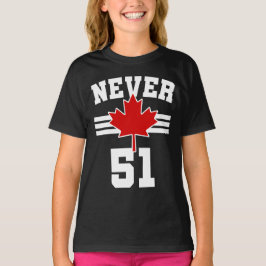 Camiseta Nunca 51 - Canadá Nunca 51 Estado