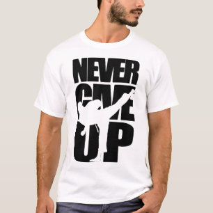 Camiseta Nunca abandones el Karate 