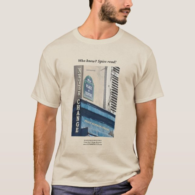 Camiseta "Nunca cambies Montmartre" (Anverso)