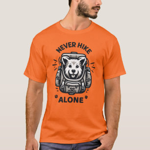 Camiseta Nunca caminar solo