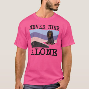 Camiseta Nunca caminar solo juguete inglés y senderismo de 
