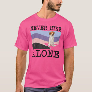 Camiseta Nunca caminar solo Nederlandse Kooikerhondje Dog H