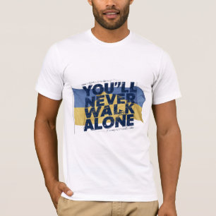 CAMISETA NUNCA CAMINARÁS SOLA