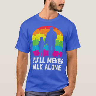 Camiseta Nunca Caminas Sola Conciencia del Autismo