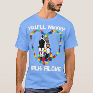 Camiseta Nunca Caminas Solas Piezas De Rompecabezas Gran Au