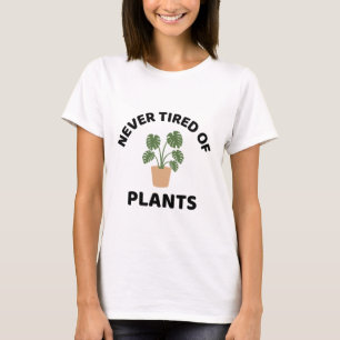 Camiseta Nunca Cansados De Plantas Vegetales