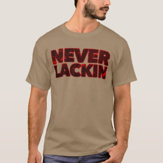 Camiseta Nunca careciendo retro
