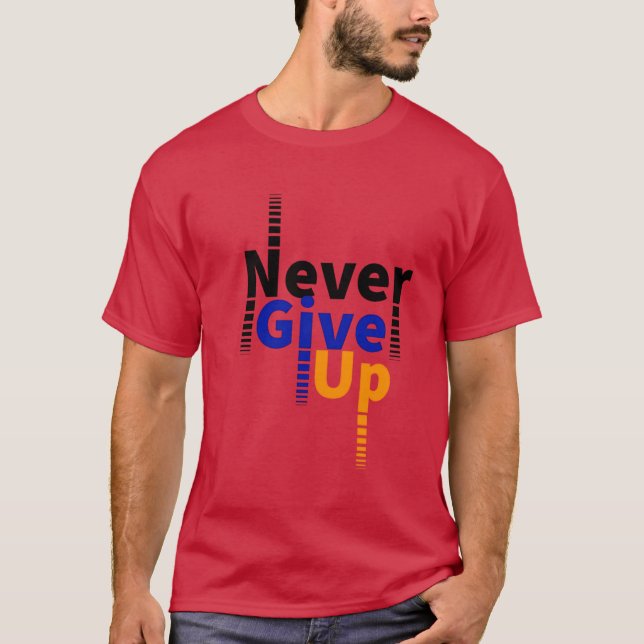 Camiseta nunca ceder (Anverso)