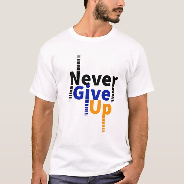Camiseta nunca ceder (Anverso)