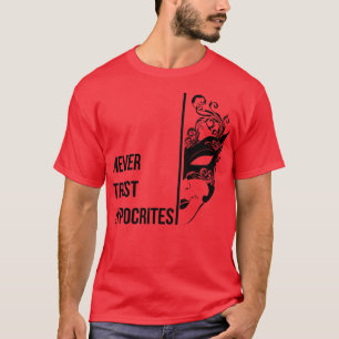 CAMISETA NUNCA CONFIAR EN HIPÓCRITOS