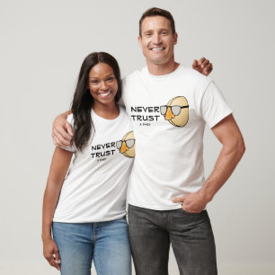 Camiseta Nunca confíe en que Fart la grieta sabia del