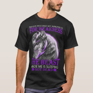 Camiseta Nunca confundas mi amabilidad por nosotros