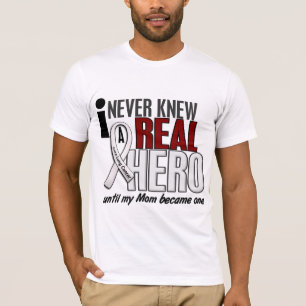 Camiseta Nunca conocía a un cáncer de pulmón real de la