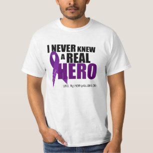 Camiseta Nunca conocía a un héroe real hasta mi mamá….