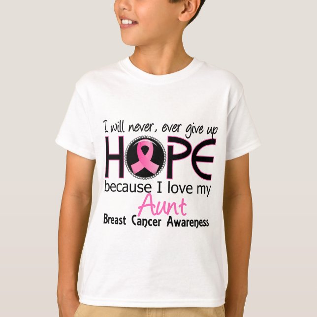 Camiseta Nunca dará para arriba al cáncer de la tía pecho (Anverso)