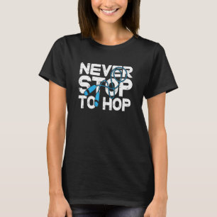 Camiseta Nunca Dejar De Esperar Saltar El Trabajo De Rope S