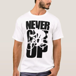 Camiseta Nunca Dejes de Andar en Bicicleta