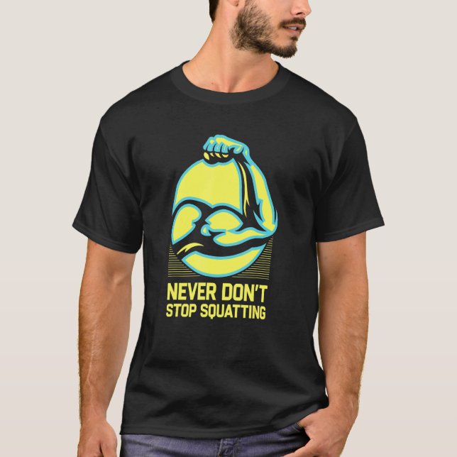 Camiseta Nunca dejes de sentar el equilibrio de la motivaci (Anverso)
