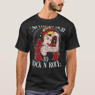 Camiseta Nunca Demasiado Viejo Para Rock N´RolKPRINT Rockab