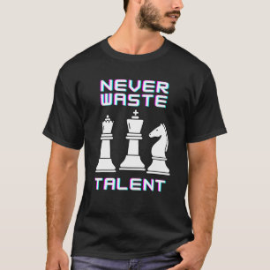 Camiseta Nunca desperdiciar talento de liderazgo estratégic