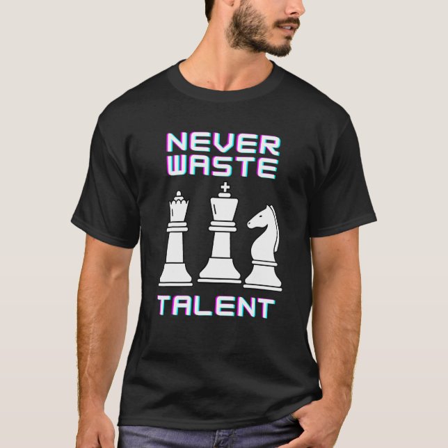 Camiseta Nunca desperdiciar talento de liderazgo estratégic (Anverso)