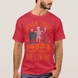 Camiseta Nunca el Gótico retro vintage vivo espeluznante