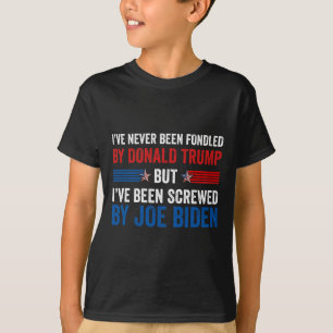 Camiseta Nunca Fue Fondeado Por Donald Trump Pero Joe Biden