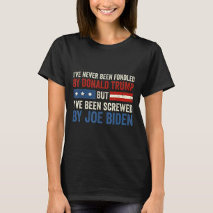 Camiseta Nunca Fue Fondeado Por Donald Trump Pero Joe Biden